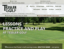 Tablet Screenshot of paultessler.com